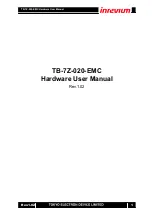 Inverium TB-7Z-020-EMC Hardware User Manual preview