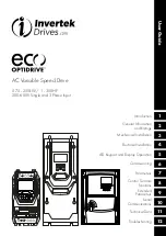 Invertek Drives 3-440300-3F12-TN User Manual preview