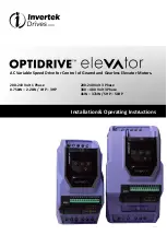 Invertek Drives ODL-2-22010-1HF42-SN Installation & Operating Instructions Manual предпросмотр