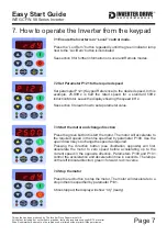 Preview for 8 page of Inverter Drive CFW-08 Easy Start Manual