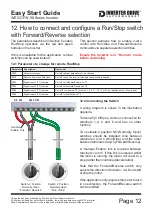 Preview for 13 page of Inverter Drive CFW-08 Easy Start Manual