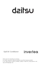 Inverter dsitsu DS-12UIDN Manual предпросмотр