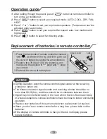 Предварительный просмотр 16 страницы Inverter MINI SPLIT Owner'S Manual And Installation Manual