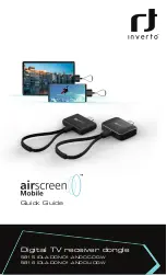 Предварительный просмотр 1 страницы Inverto airscreen 5815 IDLA-DONO1-ANDOC-OGW Quick Manual