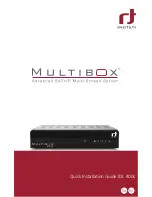 Inverto Multibox IDL 400s Quick Installation Manual предпросмотр