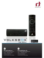 Preview for 1 page of Inverto Volksbox IDL6650N Quick Manual