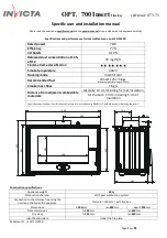 Preview for 12 page of Invicta 6771 75 Specific User And Installation Manual