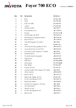 Предварительный просмотр 5 страницы Invicta 700 ECO Reference
