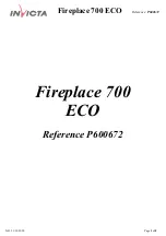 Предварительный просмотр 8 страницы Invicta 700 ECO Reference