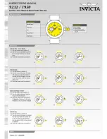Invicta 9232/1950 Instruction Manual preview