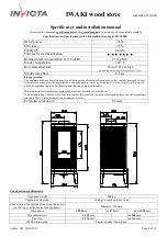 Preview for 11 page of Invicta IWAKI Specific User And Installation Manual