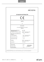 Preview for 11 page of Invicta LODI 10 Directions For Installation, Use And Maintenance