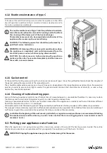 Preview for 50 page of Invicta LODI 10 Directions For Installation, Use And Maintenance