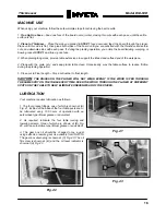 Preview for 19 page of Invicta Thicknesser DGI-63D Operator'S Manual