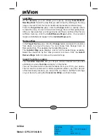 Preview for 45 page of Invion GPS-3V1 Instruction Manual