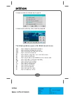 Preview for 49 page of Invion GPS-3V1 Instruction Manual