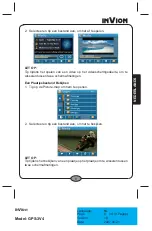 Preview for 34 page of Invion GPS-3V4 Instruction Manual