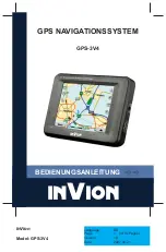 Preview for 40 page of Invion GPS-3V4 Instruction Manual