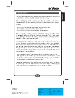 Preview for 50 page of Invion GPS-3V506-IUS Instruction Manual