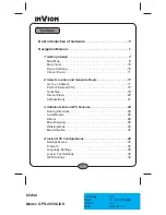 Preview for 3 page of Invion GPS-4V506-IUS Instruction Manual