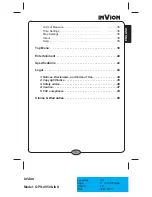 Preview for 4 page of Invion GPS-4V506-IUS Instruction Manual