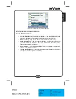 Preview for 18 page of Invion GPS-4V506-IUS Instruction Manual