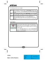 Preview for 25 page of Invion GPS-4V506-IUS Instruction Manual