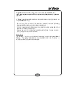 Preview for 2 page of Invion GPS-5V1 Instruction Manual