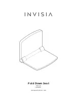 Invisia Fold Down Seat DC190 Manual preview