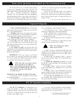 Preview for 2 page of INVISIBLE FENCE ICT 725 Operation And Installation Manual