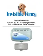 Предварительный просмотр 1 страницы INVISIBLE FENCE ICT 801 Installation Manual