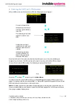 Preview for 8 page of Invisible systems QC0153 Operational Manual