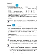 Предварительный просмотр 20 страницы Invision KRYPTON TRIDENT 1500 User Manual