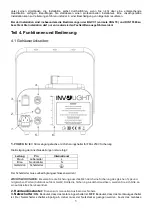 Preview for 6 page of involight 4052809315423 User Manual