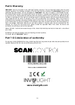 Предварительный просмотр 31 страницы involight A-000000-05905 Manual