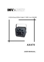 involight AX470 User Manual preview