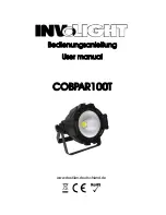 Предварительный просмотр 1 страницы involight COBPAR100T User Manual