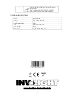 Предварительный просмотр 8 страницы involight COBPAR100T User Manual