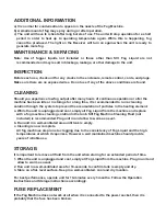 Preview for 3 page of involight FM400-E Important Safety Instructions