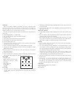 Preview for 2 page of involight FM5000 User Manual