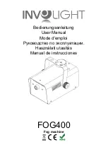 involight FOG400 User Manual предпросмотр