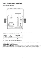 Предварительный просмотр 6 страницы involight FOG400 User Manual