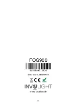 Предварительный просмотр 56 страницы involight FOG900 User Manual