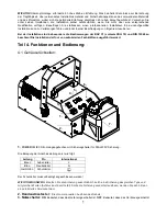 Preview for 6 page of involight Fume1500DMX User Manual