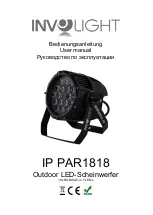 involight IP PAR1818 User Manual предпросмотр