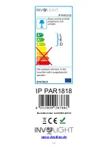 Предварительный просмотр 13 страницы involight IP PAR1818 User Manual