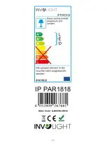 Предварительный просмотр 38 страницы involight IP PAR1818 User Manual