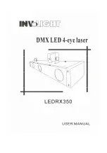 Preview for 1 page of involight LED RX350 User Manual