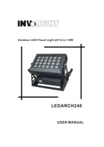 Предварительный просмотр 1 страницы involight LEDARCH248 User Manual