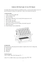 Preview for 2 page of involight LEDARCH248 User Manual